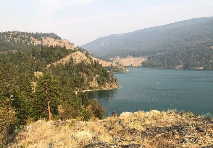 Kalamalka Lake Provincial Park in British Columbia, Canada.